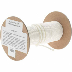 Value Collection 100 ft. Length Nylon Rope 9/64" Diam BD-5978254 - 53593018
