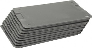 Durham 3" High, Gray Bin Divider Use with 119-95 120-95 - 76448422