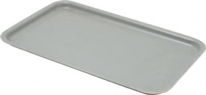 LEWISBins 6.2" Wide x 2/5" High, Gray Bin Cover Use with LewisBins - N096-4PSM CNO96-1PSM GRY - 79045951