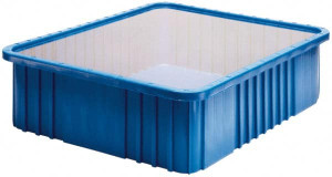 Quantum Storage Systems 17-1/2" Wide, Clear Bin Dust Cover Use with DG93030, DG93060, DG93080, DG93120 DDC93000CL - 40787525