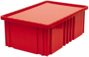 Quantum Storage Systems 10.9" Wide, Clear Bin Dust Cover Use with DG92035,DG92060, DG92080 DDC92000CL - 40787533