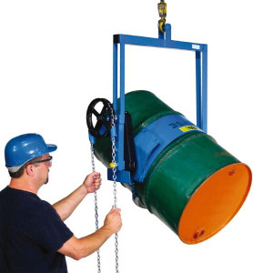 Made in USA 55 Gal Drum Carrier 800 Lb Capacity, For 1 Drum 185A - 09782962