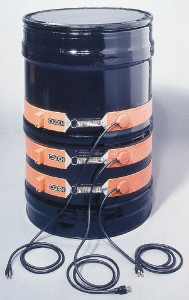 Value Collection 4" Wide, 30 Gallon Wrap-Around Drum Heater with Thermostat 120 Volt, 70°F to 140°F Thermostat Rating SR4818-TS - 48650402