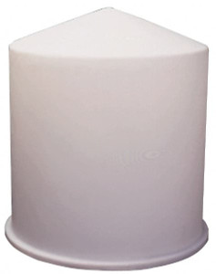 Made in USA 250 Gallon Conical Bottom Plastic Open Top Tank 46" High x 43" Diam TC4246CA - 00502872
