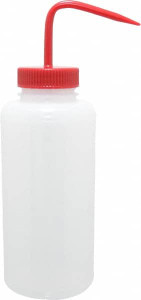 SP Bel-Art 32 oz Wide-Mouth Bottle Polyethylene, Translucent, 53mm Cap 800100363 - 65362675