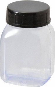 Dynalon Labware 50 mL Wide-Mouth Bottle PVC, Clear, 2.36" High x 0.98" Diam, 0.98" Cap 301925 - 65361214
