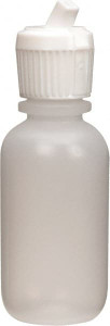 Dynalon Labware 30 mL Dispensing Bottle Polyethylene, Translucent, 3-1/2" High x 1-1/4" Diam, 3/4" Cap 605065-1 - 65361578