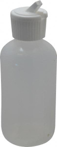 Dynalon Labware 125 mL Dispensing Bottle Polyethylene, Translucent, 4-1/2" High x 1-7/8" Diam, 3/4" Cap 605065-4 - 65361586