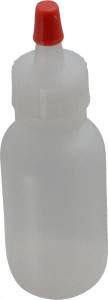 Dynalon Labware 30 mL Dispensing Bottle Polyethylene, Translucent, 3-3/4" High x 1-1/4" Diam, 3/4" Cap 605085-01 - 65361602