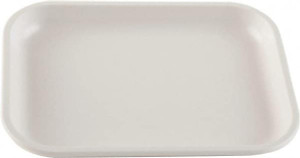 Dynalon Labware 7-7/8" Long x 5-7/8" Wide x 13/16" Deep General Purpose Tray High-Impact Polystyrene 209295-0001 - 35650035