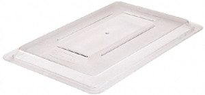 Rubbermaid 18" Long x 12" Wide Clear Lid For Use with Rubbermaid - 3304, 3307, 3309 FG331000CLR - 00399253