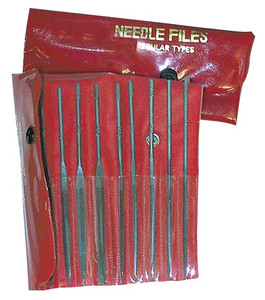 STM 10 Piece Steel Needle Hand File Set - 200-761