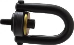 Jergens 2,500 Lb Load Capacity Safety Engineered Center Pull Hoist Ring 28 Ft/Lb Torque, 1/2 - 13 Thread, 4140 Alloy Steel, Black Oxide Finish 23412 - 82501255