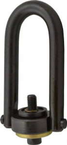 Jergens 2,500 Lb Load Capacity Safety Engineered Center Pull Hoist Ring 28 Ft/Lb Torque, 1/2 - 13 Thread, Alloy Steel 23511 - 90802786