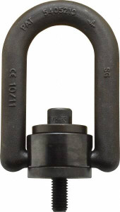 American Drill Bushing 2,500 Lbs. Load Capacity, 3-1/2 Inch Wide x 5.31 Inch High x 2.56 Inch Opening, Extra Duty Center Pull Hoist Ring 1/2-13 Thread Size, 1 Inch Thread Length, 1 Inch Radius, 1-1/2 Inch Chuck Height 33515 - 06921787