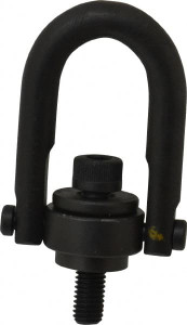 American Drill Bushing 400 kg Rated Load Capacity, M8 x 1.25 Thread Size Center Pull Safety Engineered 17 mm Thread Length, 10.9 mm Radius, 40.9 mm Ring Width, 4.30 mm Chuck Height, 9-1/2 mm Pin Diameter 24008 - 00950089