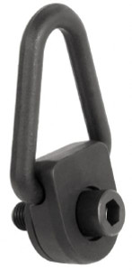 American Drill Bushing 450 kg. Load Limit, Side Pull Hoist Ring M10x1.5 Thread Size, 1-1/2 Inch Diameter Ring 36810 - 48724173