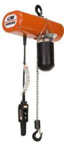 CM 1/4 Ton Capacity 16 FPM Lift Speed Electric Chain Hoist 10 ft. Max Lift, 1 Chain 2722/2788 - 89788152