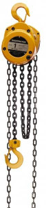 Harrington Hoists 1,000 Lb Capacity, 15 ft. Lift Height, Chain Manual Hoist 19 ft. Overhaul to Lift 1 ft., 12-3/4" Min Headroom CF005-15 - 74927419