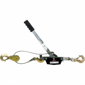 Jet 8,000 Lb Capacity, 6 ft. Lift Height, Wire Rope Manual Puller Hoist 22" Min Headroom 180440 - 95339149