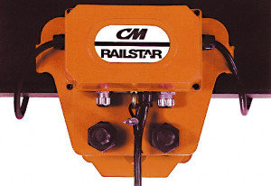CM 3 Ton Capacity Motor Driven Trolley 4" to 7" Flange Width 0303 - 00422899