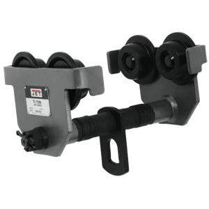 Jet Trolleys, Type: Manual, Load Capacity (Lb.): 1,100.000, Load Capacity (Ton): 1/2, Flange Width (Inch): 2-1/2 - 8, Additional Information: Complies with OSHA Regulations: ANSI/ASME B30.11 & B30.17 Standards 262005 - 31304231