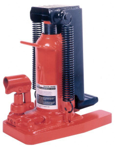 Omega Lift 10 Ton Capacity Hydraulic Toe Lift Jack 1-1/8" to 6-13/16" High, 5-3/4" Piston Stroke 13200 - 00923433
