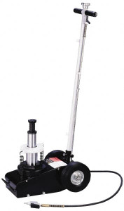 Omega Lift 35 Ton Capacity Dual Stage Air Actuated Truck Jack 8 to 19-1/2" High 23227 - 00994715