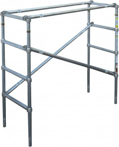 Werner Upper 4 Ft. Section Aluminum Wide Span Scaffolding 10 Ft. Long 4209 - 89405989