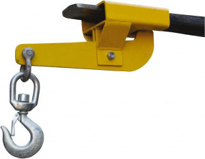 Vestil 4,000 Lb Capacity Hoisting Hook 6" Wide x 14-5/16" High S-FORK-4-AT - 45586336