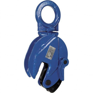 Vestil 4,000 Lbs. Load Capacity Plate Clamp 1 Inch Max Thickness, 2.9 Inch Throat Depth and 2.3 Inch Bale Opening EPC-40 - 04754776