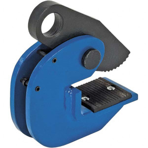 Vestil 2,000 Lbs. Load Capacity Horizontal Plate Clamp 1.19 Inch Max Thickness and 1.2 Inch Bale Opening HPC-20 - 04754891