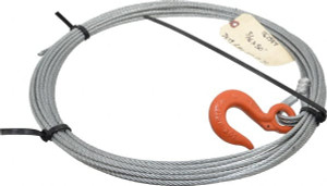 Lift-All 3/16" Diameter x 50 ft. Length Winch Cable 31650719IWL - 89761704