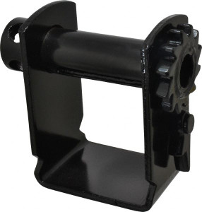 Erickson Manufacturing 6 ft. Long x 4" Wide, 15,000 Lb Basket Capacity, 15,000 Lb Vertical Capacity, Steel Web Sling Black 52809 - 57272643