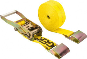 Lift-All 27 ft. Long x 2" Wide, 3,300 Lb Basket Capacity, 3,300 Lb Vertical Capacity, Polyester Web Sling Yellow 61001 - 89751945