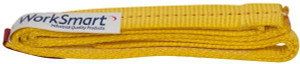 Value Collection 4 ft. Long x 1" Wide, 1,600 Lb Vertical Capacity, 1 Ply, Polyester Web Sling 1,250 Lb Choker Capacity, with Eye & Eye (Flat) WS-MH-SLNG1-109 - 43681212