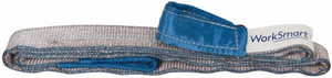 Value Collection 5 ft. Long x 2" Wide, 3,200 Lb Vertical Capacity, 1 Ply, Polyester Web Sling 2,500 Lb Choker Capacity, Silver (Color), with Eye & Eye (Flat) WS-MH-SLNG1-247 - 43682707
