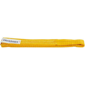 Value Collection 3 ft. Long x 2" Wide, 4,800 Lb Vertical Capacity, 1 Ply, Nylon Web Sling 3,800 Lb Choker Capacity, with Endless Sling WS-MH-SLNG1-105 - 43683663