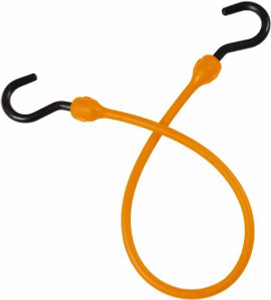 The Better Bungee Bungee Cord with Overmolded Nylon Hook End 24" OAL, Orange MBBC24NO - 49079494