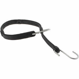 Value Collection Adjustable Bungee Strap with S Hook 26" OAL, Black BD-KP25374 - 53606877