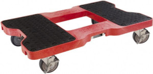 Snap-Loc 1,500 Lb Capacity Polyethylene Dolly 32" Long x 20-1/2" Wide x 7" High SL1500D4R - 41478934