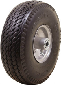 Marathon Industries 3-19/64" Wide x 10-1/2" High x 4" Deep Flat Free Hand Truck Tire 300 Lb Load Capacity 30030 - 60992054