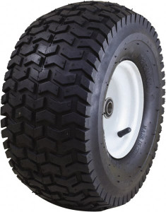 Marathon Industries 6-7/64" Wide x 15" High x 7" Deep Turf Pneumatic Hand Truck Tire 400 Lb Load Capacity 20346 - 60992104