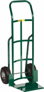 Little Giant 800 Lb Capacity 47" OAH Hand Truck 13-1/2 x 16" Base Plate, Continuous Handle, Steel, Pneumatic Wheels T-360-10P - 55935209