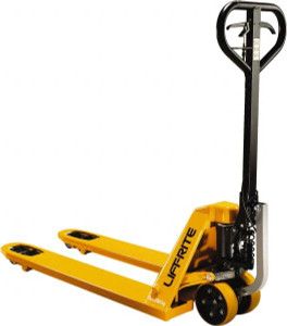 Lift-Rite 5,000 Lb Capacity, 7-3/4" Lift Industrial Pallet Truck 3" Min Lift Height, 48" Fork Length x 6-5/32" Fork Width, 27" Overall Width ST11LY9F-000P - 89157754