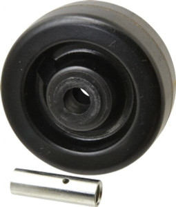 Albion Casters 5" Diam x 2" Wide, Phenolic Caster Wheel 1,000 Lb. Capacity, 2-3/8" Hub Length, 1/2" Axle Diam, Self-Lube Bearing TM0525108B - 66043878