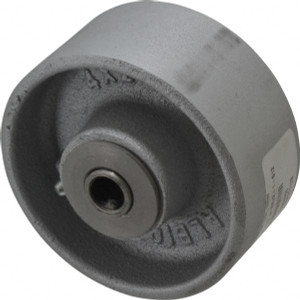 Albion Casters 4" Diam x 2" Wide, Semi-Steel Caster Wheel 900 Lb. Capacity, 2-3/8" Hub Length, 1/2" Axle Diam, Roller Bearing CA0420112B - 66044355