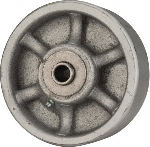 Albion Casters 5" Diam x 2" Wide, Semi-Steel Caster Wheel 1,500 Lb. Capacity, 2-3/8" Hub Length, 1/2" Axle Diam, Roller Bearing CA0520112B01 - 66044363