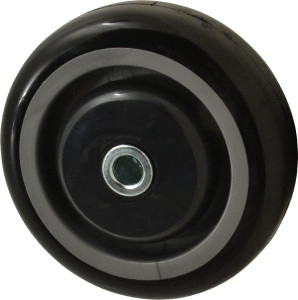 Fairbanks 4" Diam x 1-1/4" Wide, Polyurethane Caster Wheel 250 Lb. Capacity, 1-5/8" Hub Length, 3/8" Axle Diam, Ball Bearing 1-1804-BX - 65366338