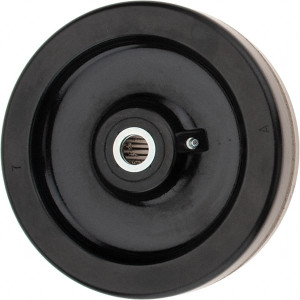Hamilton Caster 8" Diam x 2" Wide, Phenolic Caster Wheel 1,400 Lb. Capacity, 2-3/16" Hub Length, 3/4" Axle Diam, Straight Roller Bearing W-820-P-3/4 - 72291883